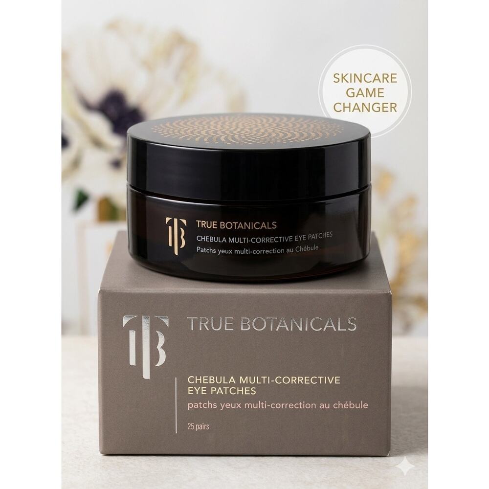 True Botanicals Chebula Multi-Corrective Eye Patches - 25 Pair - NEW in Box